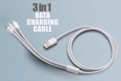 New Replacement For USB TO 3 in 1 Data Charging Cable