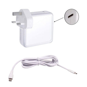 Macbook Pro 15 吋 A1707 2016-2017 年 61W USB-C 電源充電器 2017 年 2017 年替換筆記型電腦轉接器