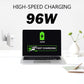 Compatible With MX0J2HN/A 96W USB-C Type-C AC Charger With Cable Laptop Adapter