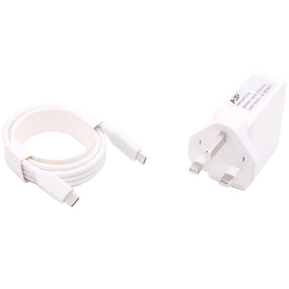 Compatible With Dell 492-BBUU 45W USB Type-C QC 3.0 PD Wall Fast Charging AJP Laptop Adapter