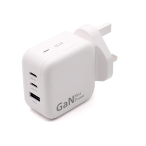 Compatible With Asus BR1100FKA 67W USB Type-C 3-Ports Fast Charging Charger With Multi Socket White Laptop Adapter