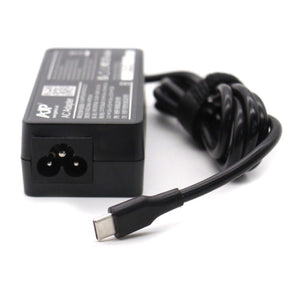 New AJP 65W 20V 3.25A Type-C Tip Compatible Laptop AC Adapter Charger