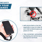 Universal Phone Anti-Theft Lanyard Braided Wrist Strap/Band Black