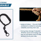 Universal Phone Anti-Theft Lanyard Braided Wrist Strap/Band Black