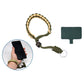 Universal Mobile Phone Anti-Theft Lanyard Braided Wrist Strap/Band Green