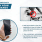 Universal Mobile Phone Anti-Theft Lanyard Braided Wrist Strap/Band Brown