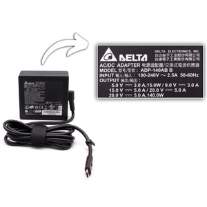Compatible With Acer 27.Q7DN2.003 140W Type-C AC Power Supply Delta Laptop Adapter