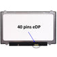 TV140WTM-NH0 14" Glossy LED LCD Laptop Replacement Screen