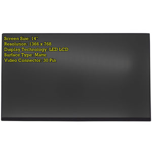 N140BGA-E54 14" WXGA LED LCD Non-Touch HD Laptop Replacement Screen