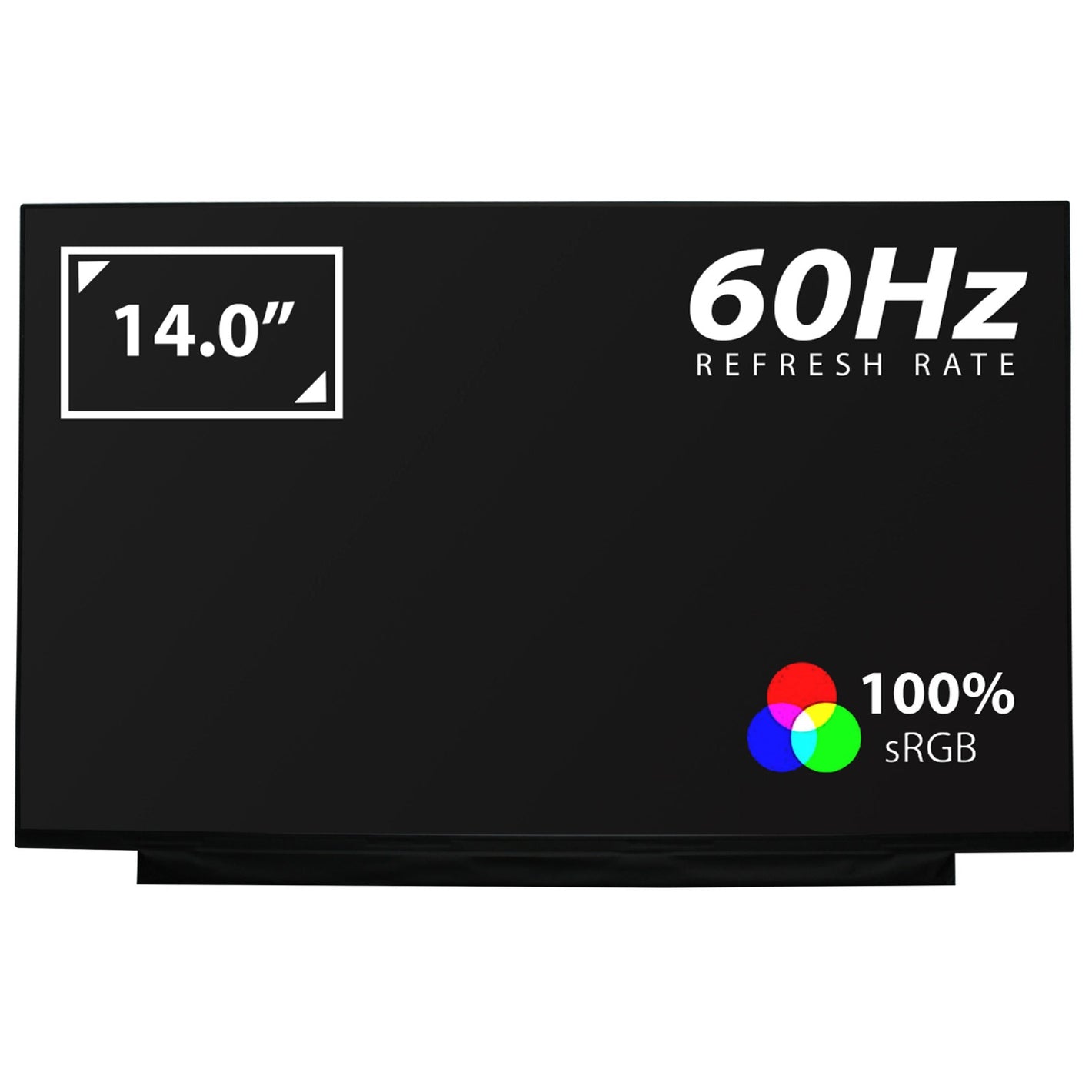 Compatible With AU Optronics B140QAN05.H 14.0" Matte LED LCD QHD IPS Laptop Screen