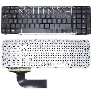 New Replacement Keyboard For HP Pavilion 15-E Series UK Black With Frame Compatible With HP Pavilion 15-R026NA