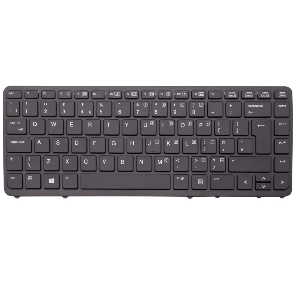 HP 6037B0085601 非背光带框架笔记本电脑替换键盘
