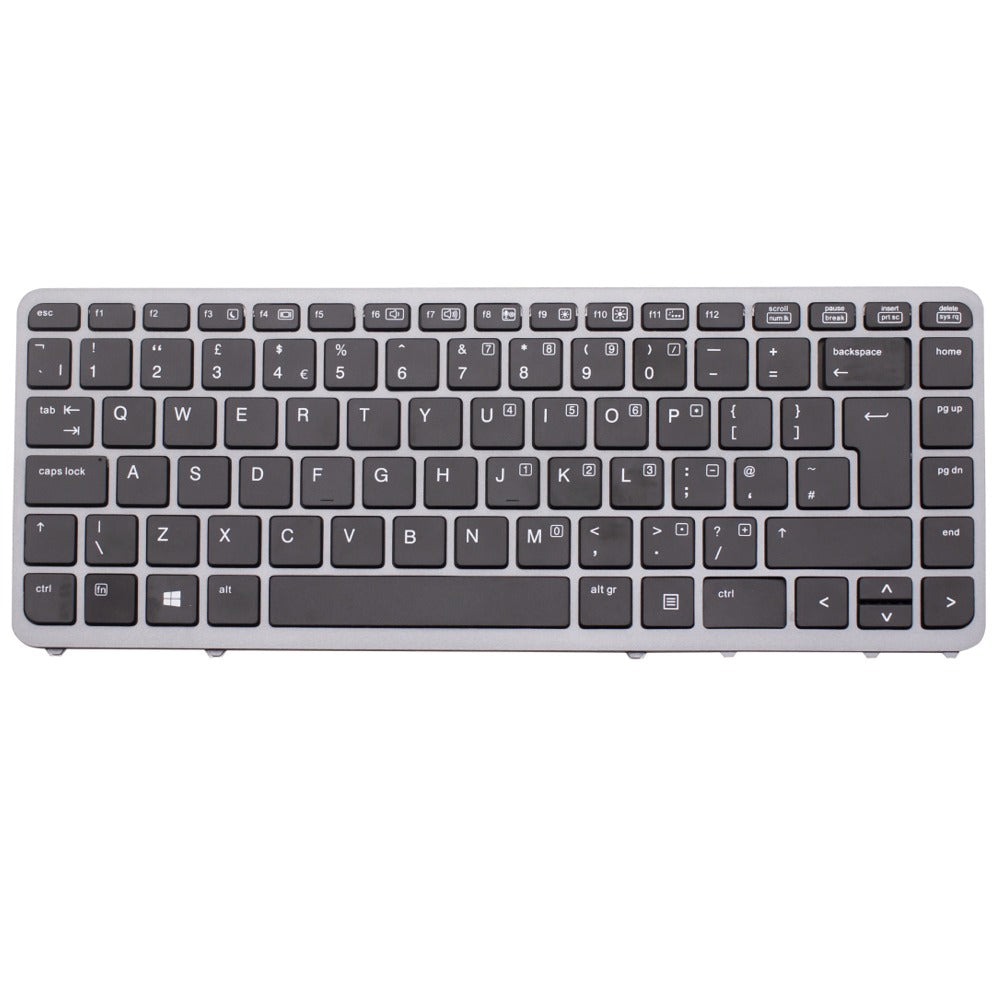 HP 6037B0085601 非背光带框架银色笔记本电脑替换键盘