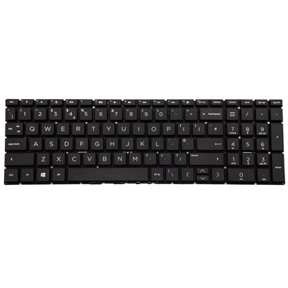 适用于 HP 15-DA0000 系列（英国版）黑色（无框架）替换键盘