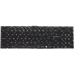 MSI GP72 UK Black Backlit Replacement Laptop Keyboard