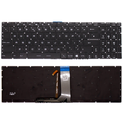 MSI GS73VR UK Black Backlit Replacement Laptop Keyboard