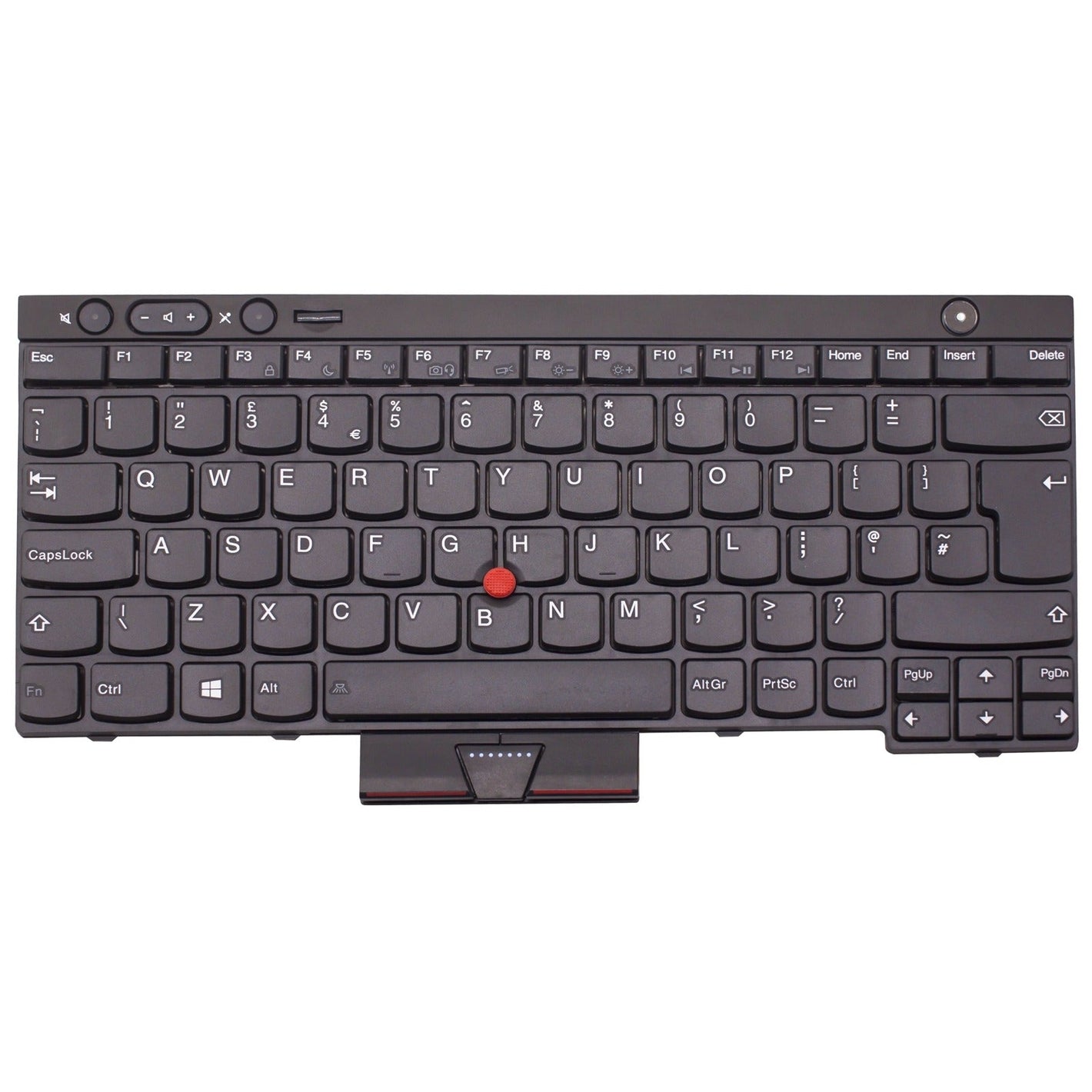 联想 04W3137 笔记本电脑 英国版 QWERTY 替换键盘 带鼠标指针