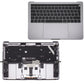 兼容 MacBook Pro 13 英寸 A1706 (EMC 3071) 2016 年灰色掌托盖英国键盘