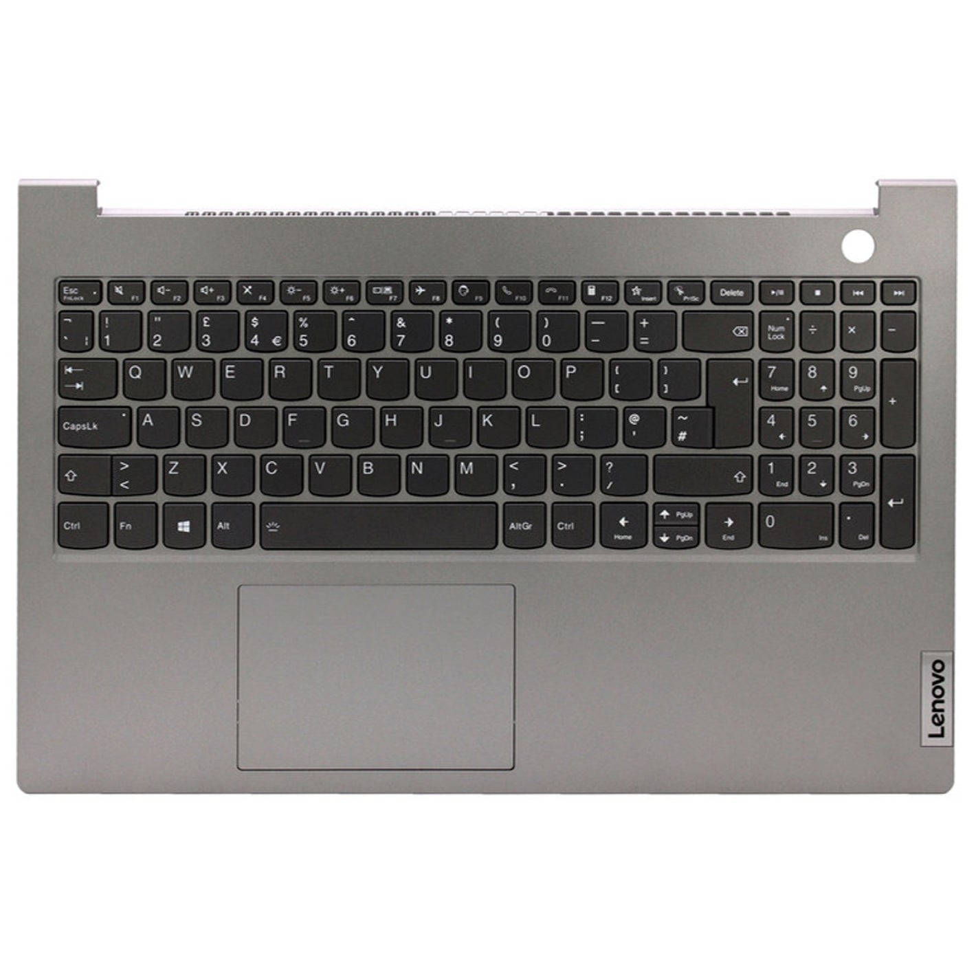 相容於聯想 ThinkBook 15 G2 ITL 鍵盤掌托頂蓋銀色 SN20W65135