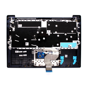 適用於聯想 Ideapad S340-14IWL S340-14API S340-14IIL 藍色掌托觸控板蓋帶筆記型電腦鍵盤