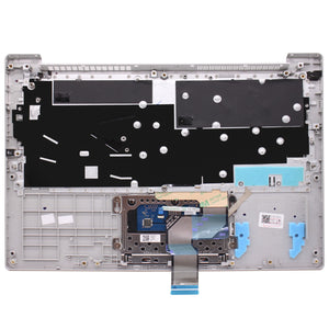 全新替換零件，適用於聯想 Ideapad S340-14IWL S340-14IML 掌托觸控板蓋，附筆記型電腦鍵盤