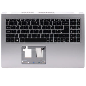 相容於宏碁 Aspire A115-32 A315-35 A315-58 掌托英國佈局蓋板鍵盤