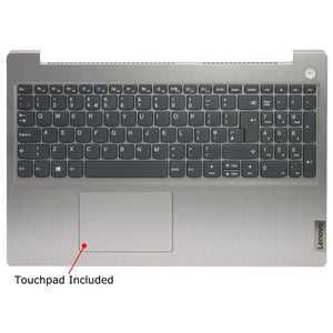 Lenovo Ideapad 3-15IGL05 Palmrest /W Silver Replacement Keyboard