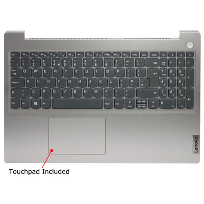 Lenovo Ideapad 3-15IGL05 Palmrest /W Silver Replacement Keyboard