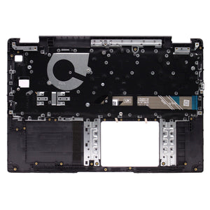 相容於戴爾 Latitude 15 3510 E3510 掌托 英國佈局 非背光鍵盤 黑色 0CMCDF