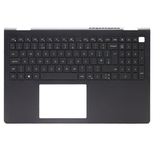 Dell Inspiron 15 3511 Compatible Palmrest UK Layout Backlit Keyboard Black