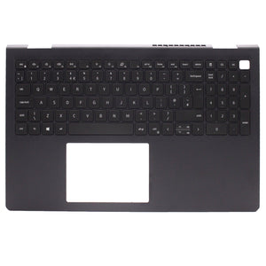 適用於戴爾 Inspiron 15 3510 15.6 吋 相容掌托 英國佈局 非背光鍵盤 黑色