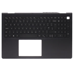 相容於戴爾 Vostro 15 3510 USB 大寫英國佈局非背光鍵盤（黑色）