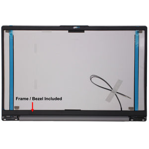 全新替換零件，適用於聯想 IdeaPad 5-15IIL05 銀色頂蓋 LCD 後殼 背蓋 外殼 附框架-5B30S18940
