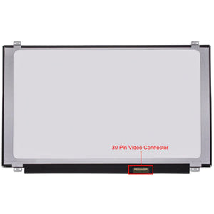 New Replacement Screen for 15.6 Wxga Matte Finish Led Razor Screen with Brackets EDP 350MM Slim Compatible With Dell 0VJJ1P VJJ1P