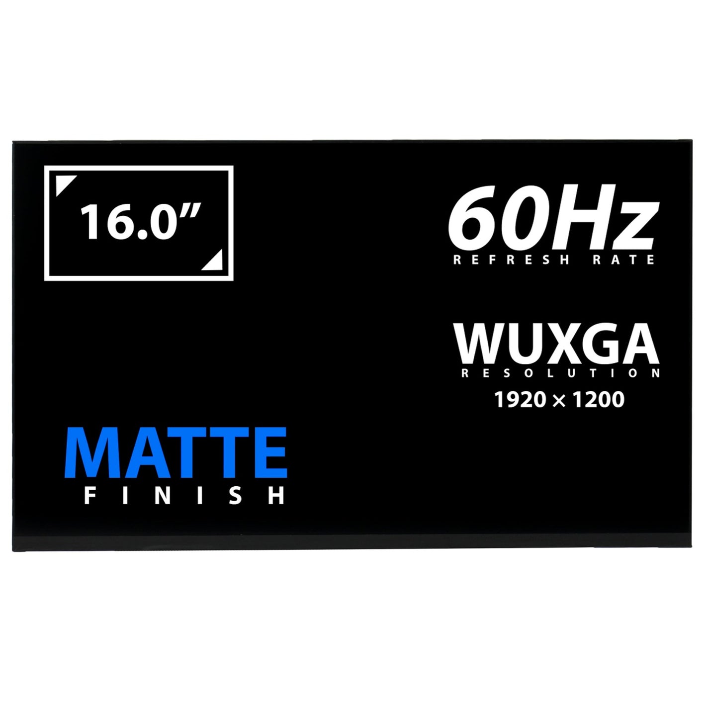 Compatible With B160UAN04.4 HW2A 16.0" LED LCD WUXGA Laptop Screen