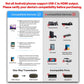 Compatible With USB C Type C to HDMI 2m 4K Braided USB Laptop Cable