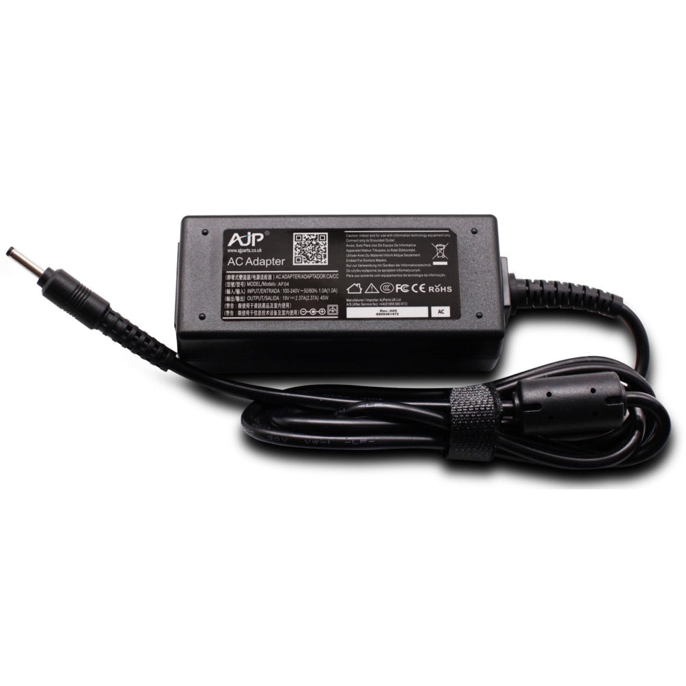 適用於宏碁 19V 2.37A AJP 品牌 45W 交流電充電器 3.0mm X 1.1mm 筆記型電腦替換轉接器