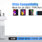 New AJP Brand 45W USB Type-C QC 3.0 PD Fast Charging Wall Charger Adapter white