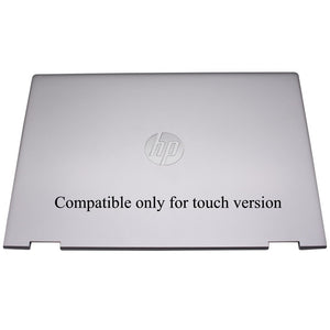 Replacement For HP Pavilion X360 14-CD 14M-CD 14M-CD0001DX X360 Silver LCD Back Top Cover Lid L22239-001 (Touch Version)