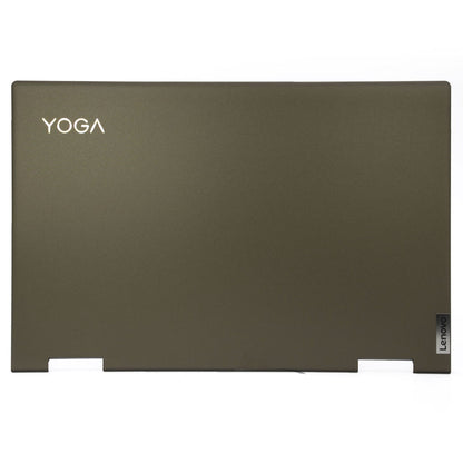 全新替換零件適用於聯想 Yoga 7-14ITL5 液晶螢幕後蓋頂殼後蓋 - 橄欖綠 5CB1A08844