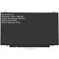 New Replacement For NT140FHM-N42 B156HTN01.2 Matte Screen 14.0"� FULL HD LED 30 Pin eDP Non-IPS Display Compatible With LP140WF6 (SP)(F1) 14.0" Matte Full HD LED LCD Non-IPS Laptop Replacement Screen