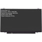 Dell Latitude E7450 14.0" Matte Full HD LED LCD Non-IPS Laptop Replacement Screen