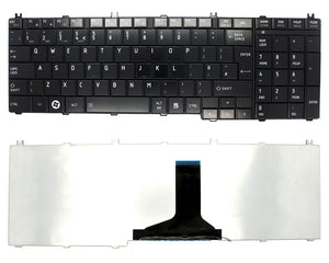 Toshiba C650 L655 L670 UK Black Replacement Keyboard