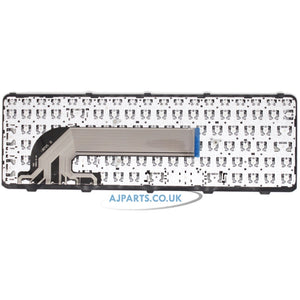 New Replacement For HP Probook UK Layout Keyboard 727682-031 BLACK With Frame