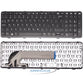 New Replacement For HP Probook UK Layout Keyboard 727682-031 BLACK With Frame