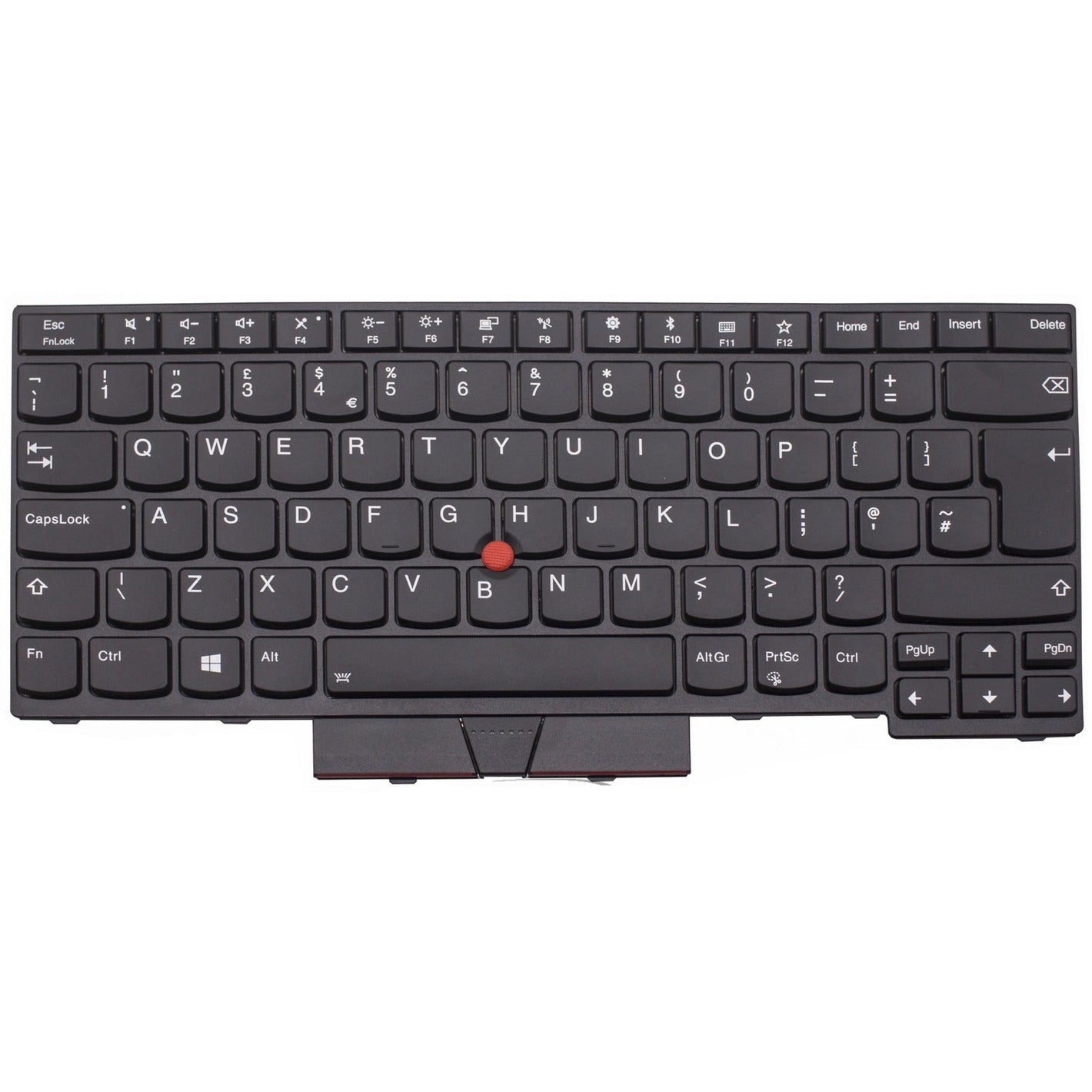 全新替換零件，適用於聯想 Thinkpad T470 T480 筆記型電腦背光英國英語鍵盤