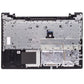 適用於聯想 Ideapad 110-15IBR 筆記型電腦 黑色掌托鍵盤 附觸控板