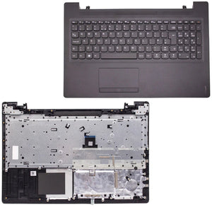適用於聯想 Ideapad 110-15IBR 筆記型電腦 黑色掌托鍵盤 附觸控板