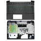 HP Pavilion 15-EC0019NA 兼容笔记本电脑掌托盖键盘英国背光黑色