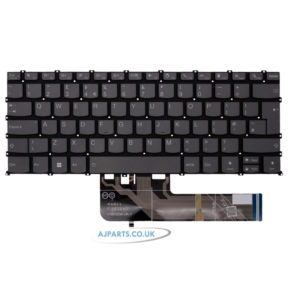 全新替換聯想 Ideapad 5-14IIL05 5-14ARE05 英國背光鍵盤 SN21B61279 PR4SB-UK
